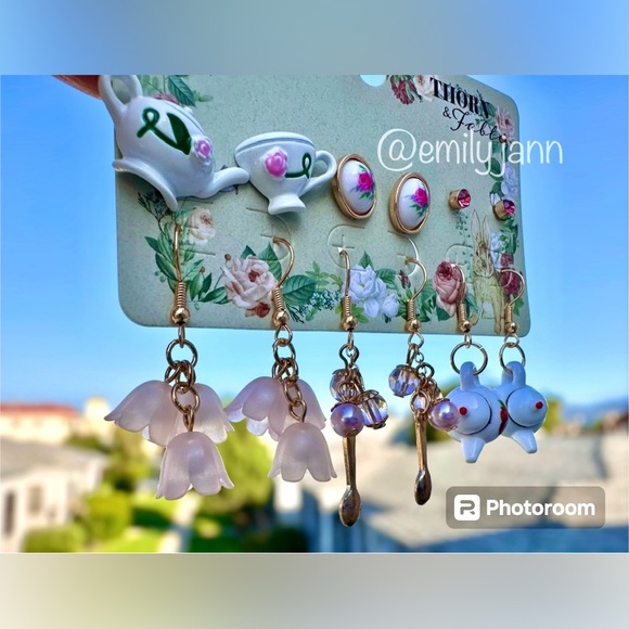 Teapot🫖Earring Set - Picture 3 of 3